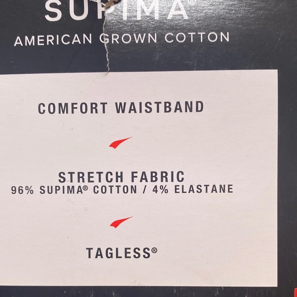 Kirkland Signature Black Supima‎ Cotton Boxer Briefs